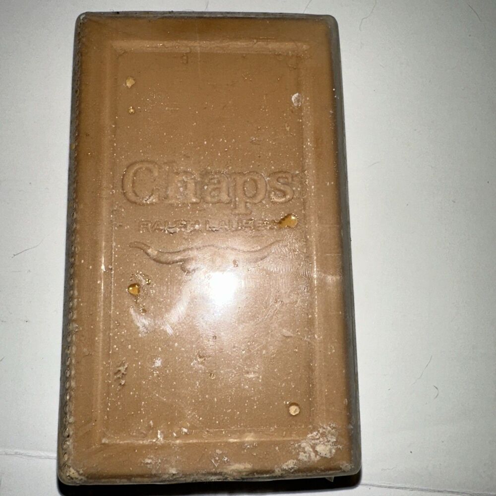 Chaps Bath Soap 5.0 Oz. By Ralph Lauren. Vintage. Sealed In Plastic